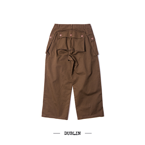 Dublin 2way Monkey pants(Bronze Brown)