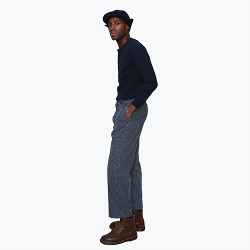 Railway Chino Pants(Hickory)-limited edition