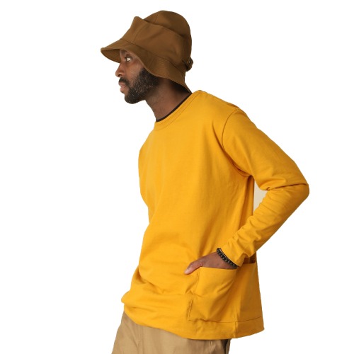 Long Sleeve Shirt Deep Cheddar 롱 슬리브 셔츠